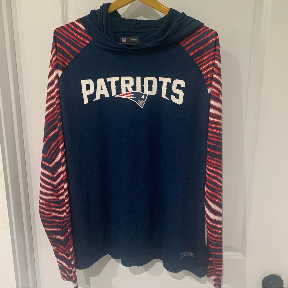 NFL Team Apparel Navy Hoodie A9